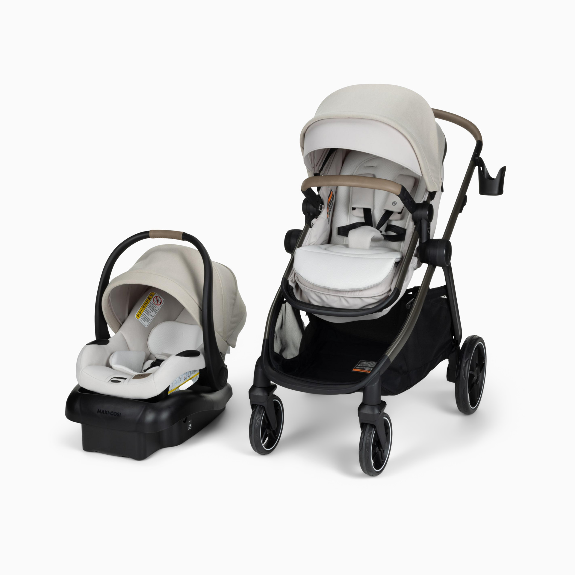 Maxi-Cosi Zelia Pro 5-in-1 Travel System - Caspian Caviar