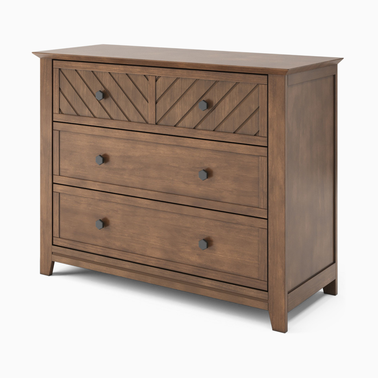Child Craft Atwood 3-Drawer Dresser - Cocoa Bean.