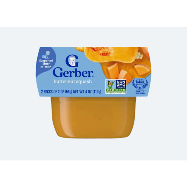 Gerber Butternut Squash - $1.49.