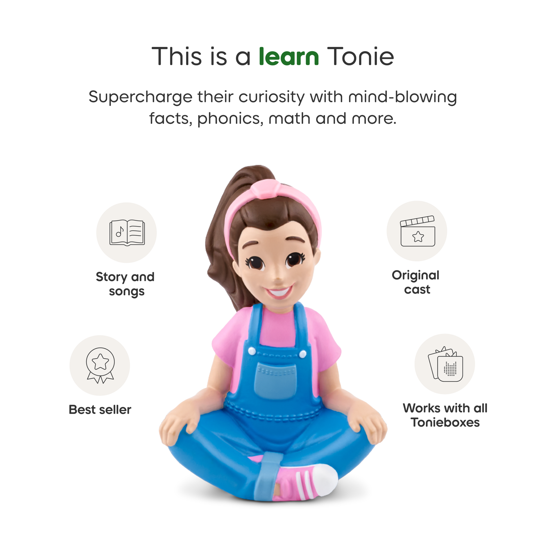 [Ms. Rachel Toniebox 2 Starter Set -Sky Blue] Toddler 1+|6796