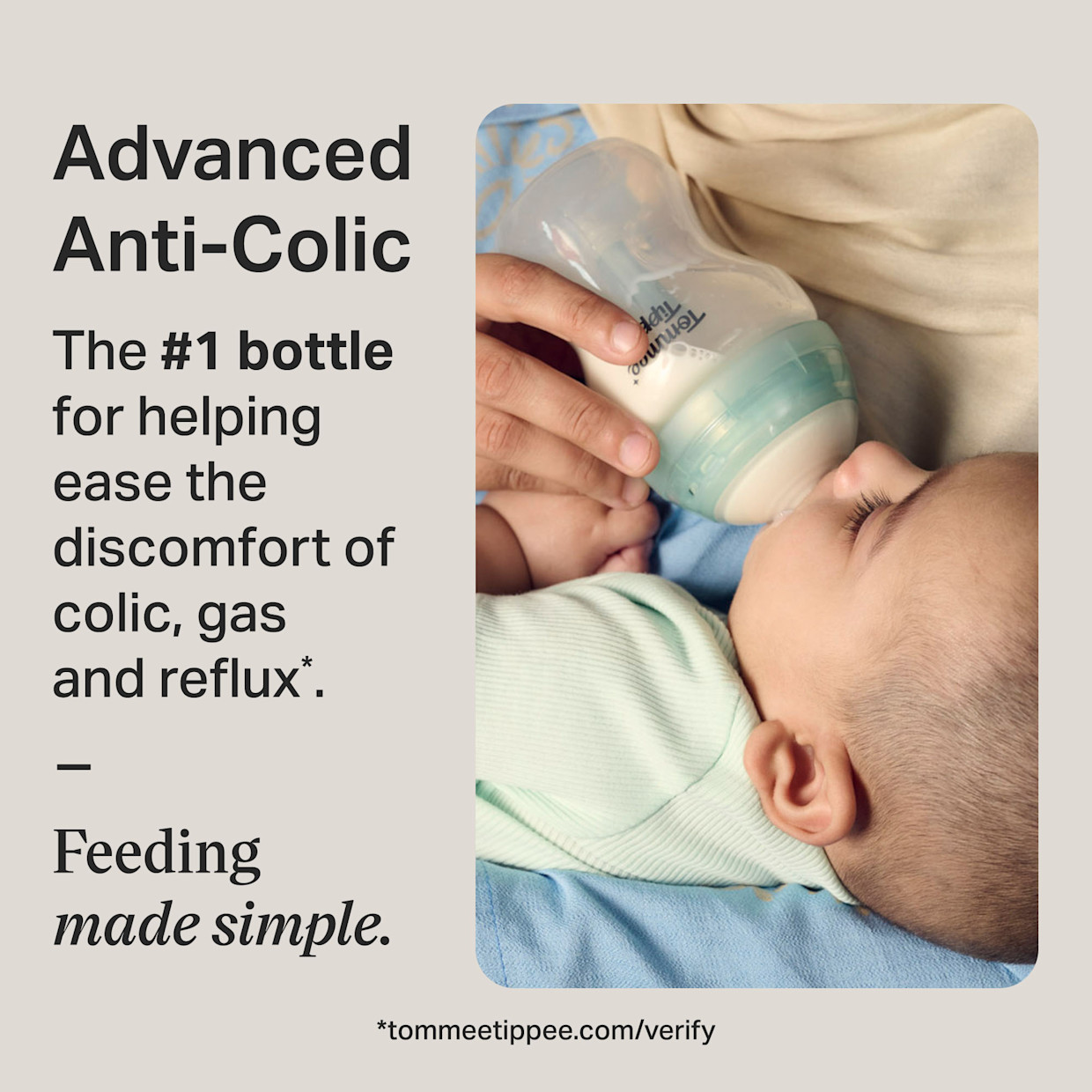 Tommee Tippee Advanced Anti-Colic 12 Piece Bottle Set - Clear, 12.