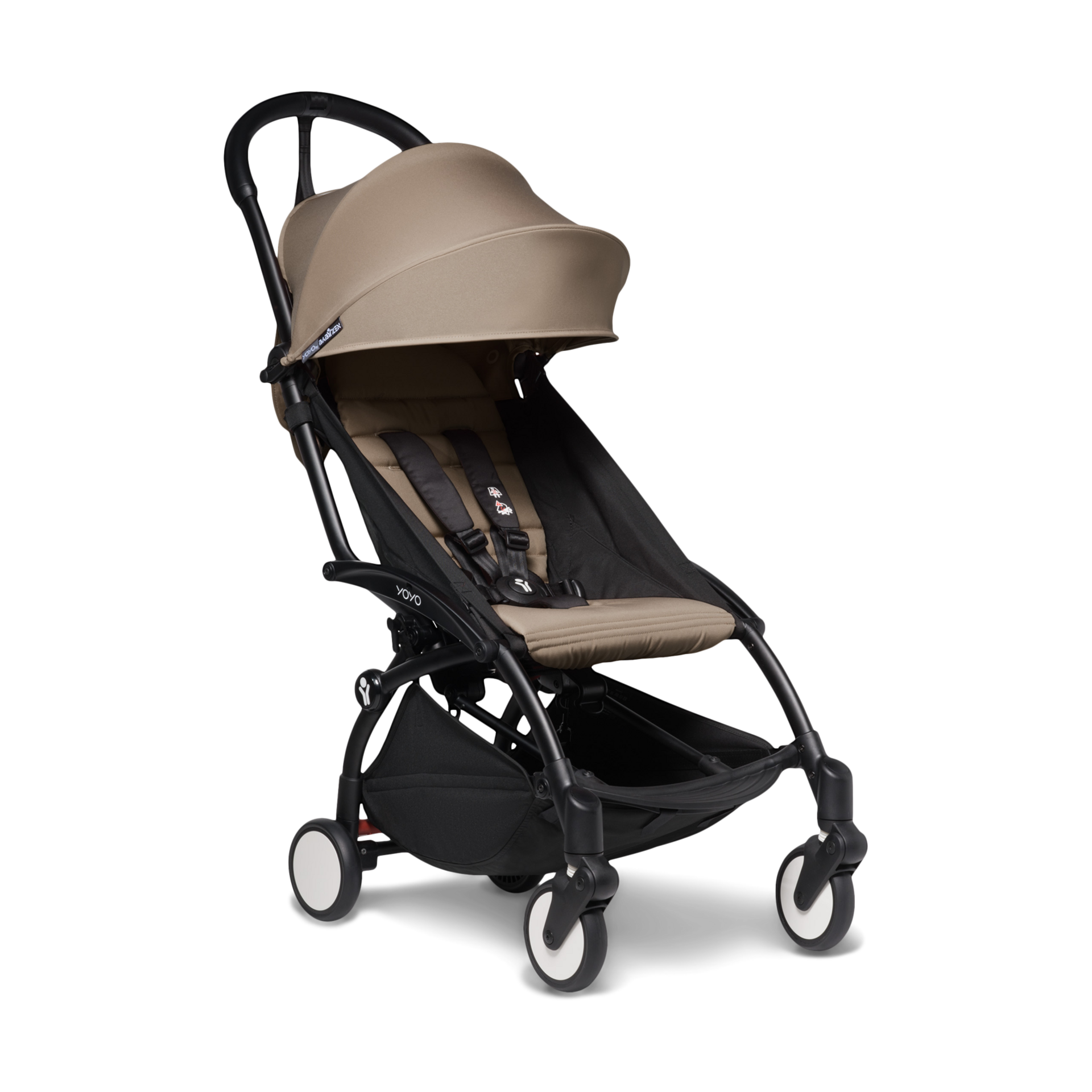 Babyzen YOYO2 Stroller Bundle Black Frame/Taupe Color Pack Babylist