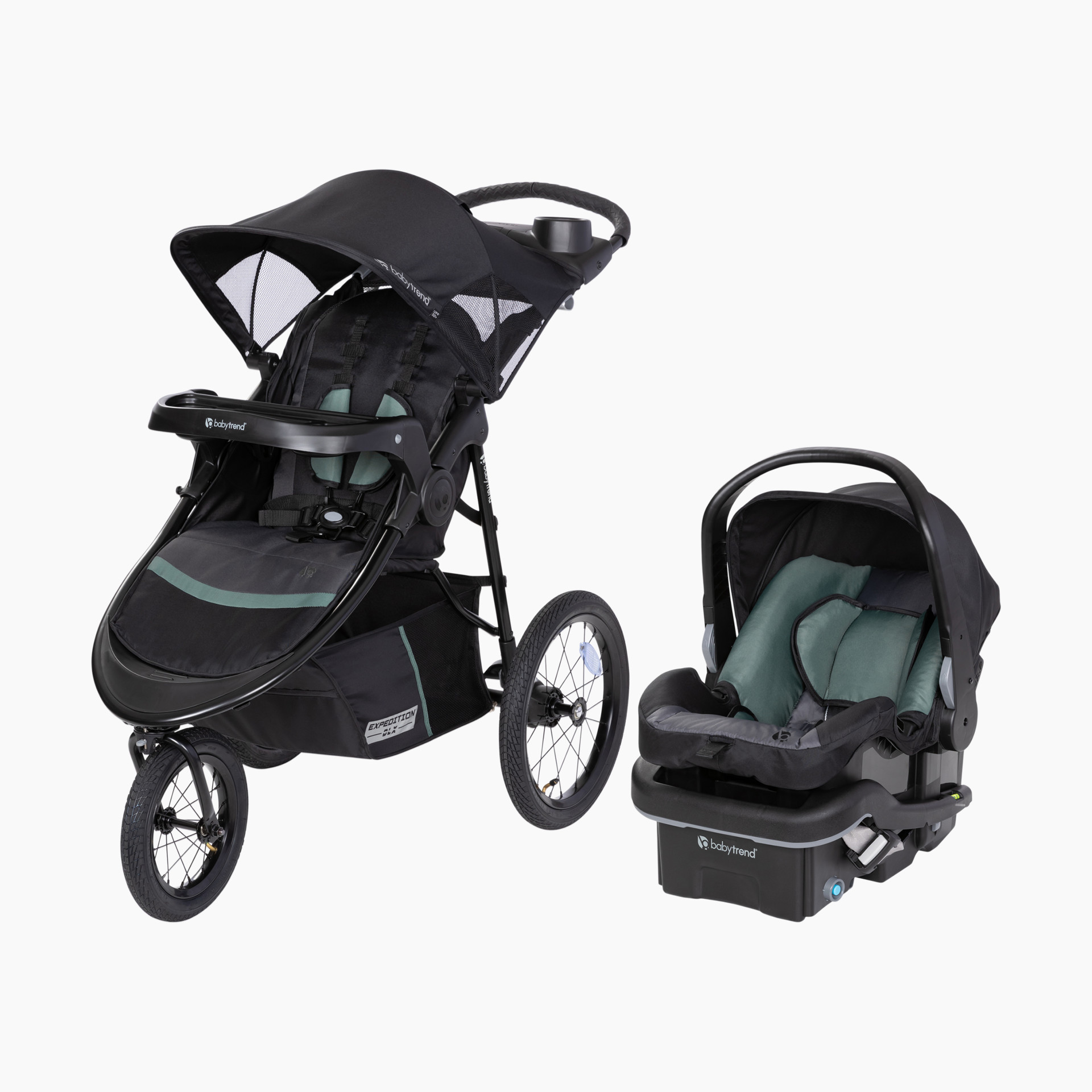 Baby Trend Expedition DLX Jogger Travel System with Ally 35 Infant