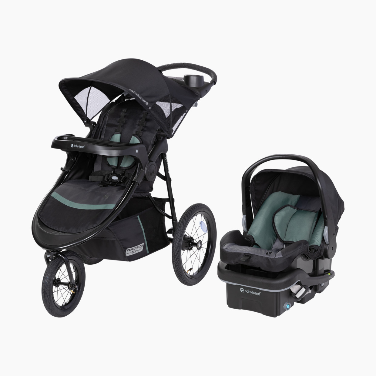 Baby Trend Expedition DLX Jogger Travel System - Dash Sage.
