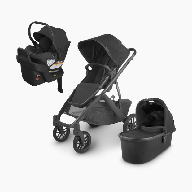 UPPAbaby Aria Infant Car Seat & Vista V2 Stroller Travel System.