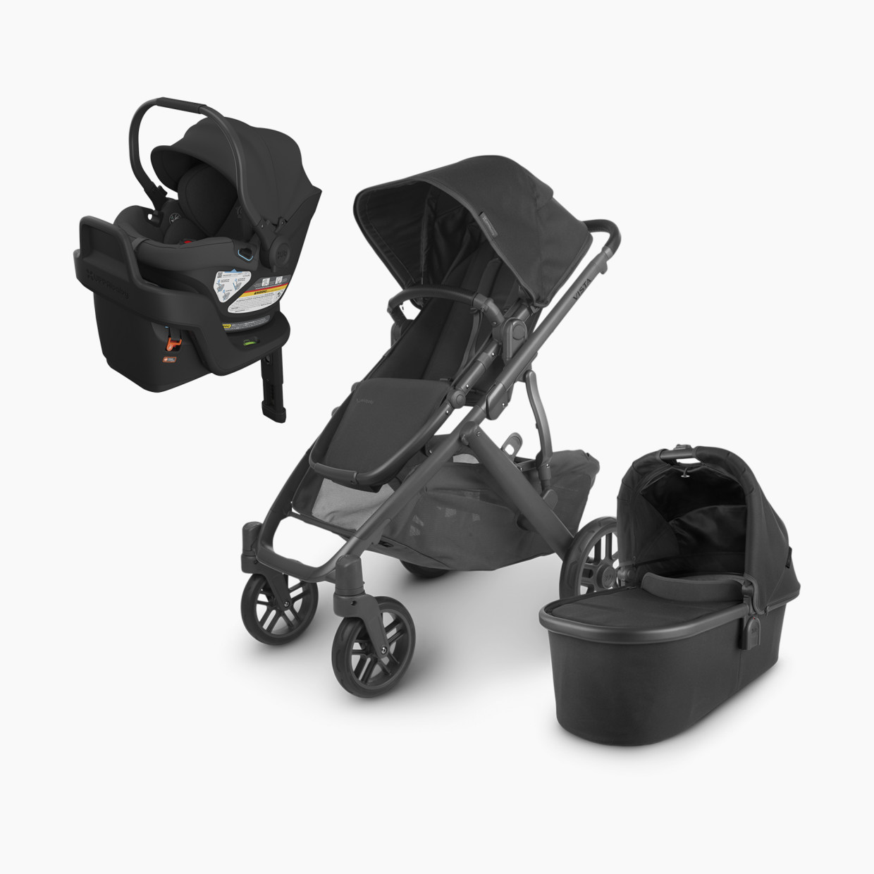 UPPAbaby Aria Infant Car Seat & Vista V2 Stroller Travel System - Jake.