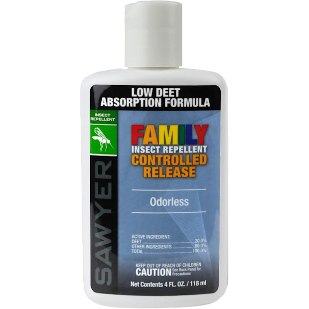 Sawyer 20% DEET Premium Family Insect Repellent, Controlled Release.