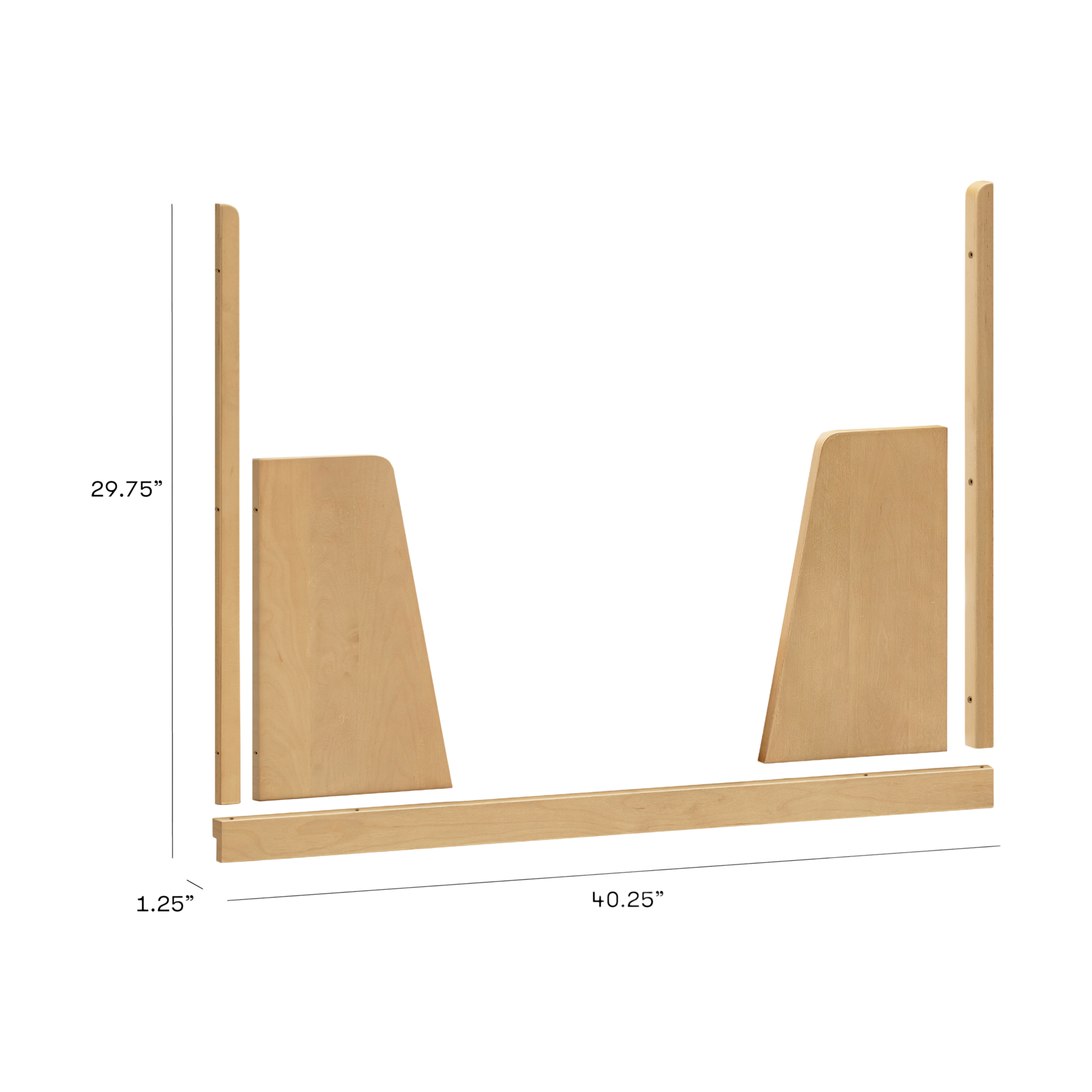 babyletto Bondi Boucle Junior Bed Conversion Kit for 4-in-1 Convertible Crib.