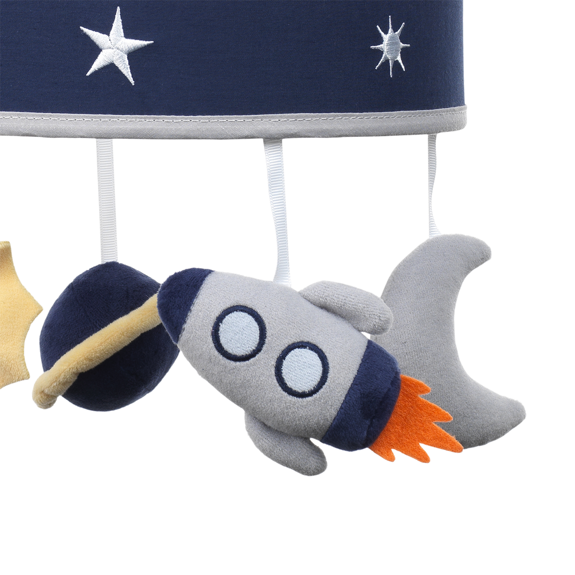 Lambs & Ivy Musical Baby Crib Mobile - Milky Way.