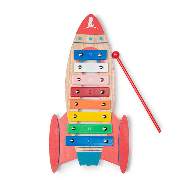St. Jude Gift Shop St. Jude Rocket Xylophone by Stephen Joseph.