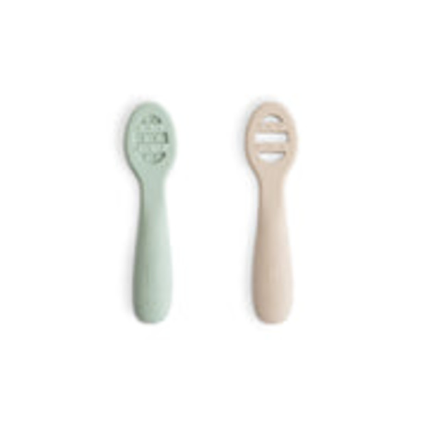 Mushie First Feeding Baby Spoons (2-Pack)