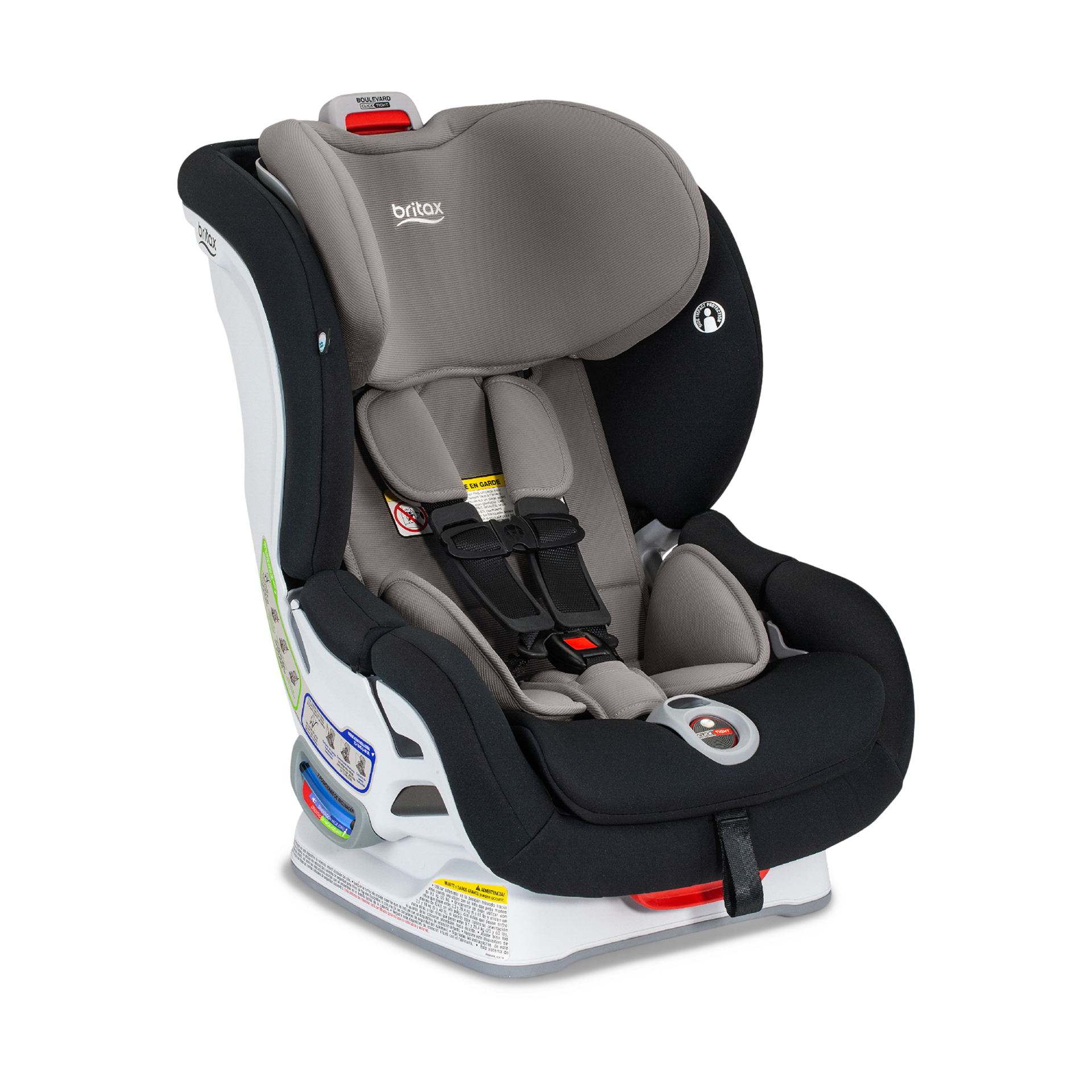 Britax Boulevard ClickTight Convertible Car Seat Gray Contour