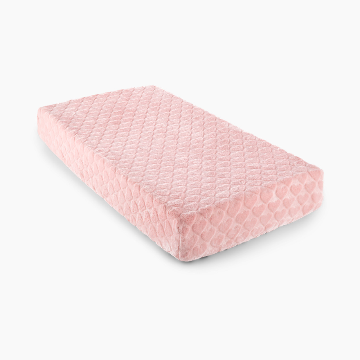 Levtex Baby Changing Pad Cover Coral Heart Babylist Shop