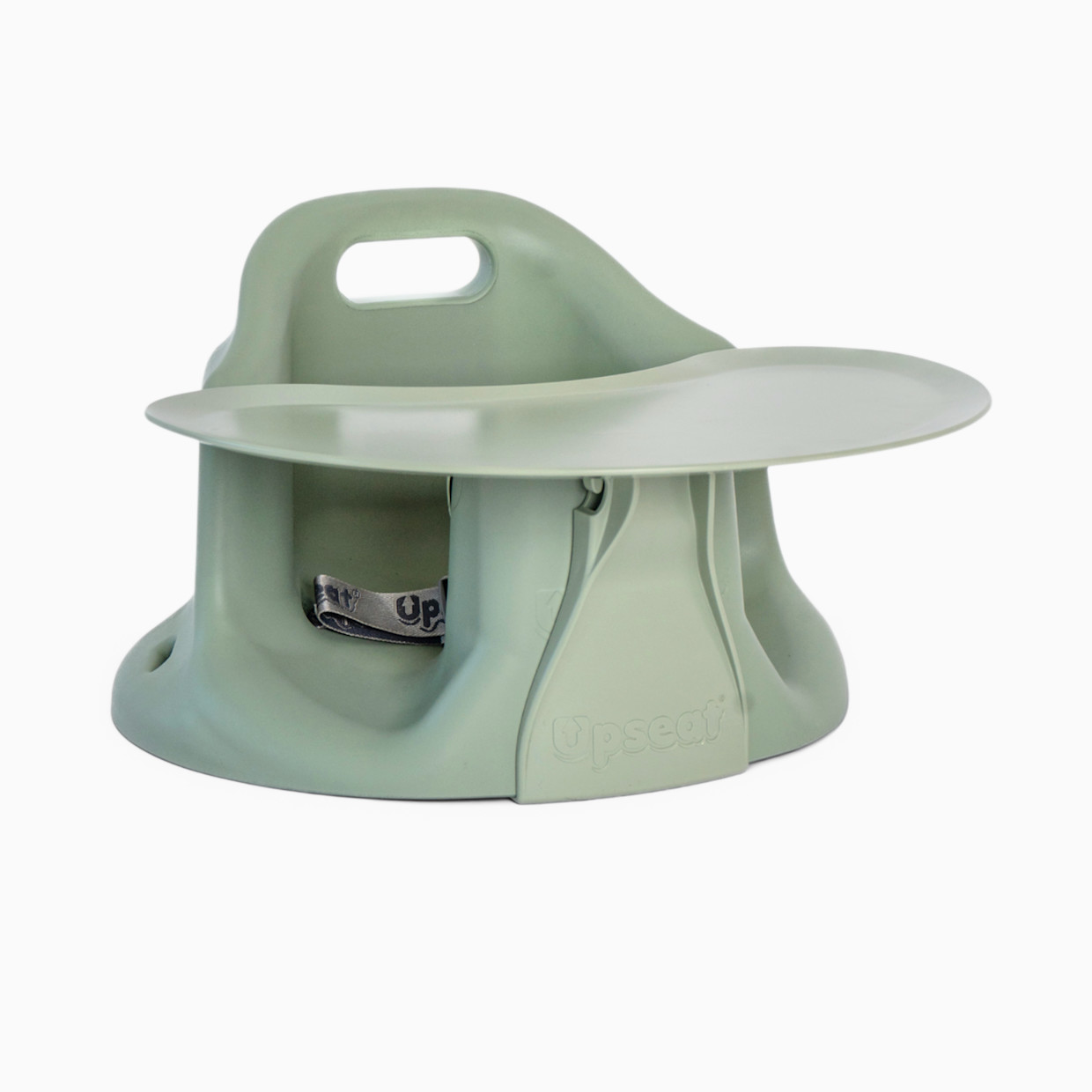 Upseat Baby Floor & Booster Seat with Tray - Sage.