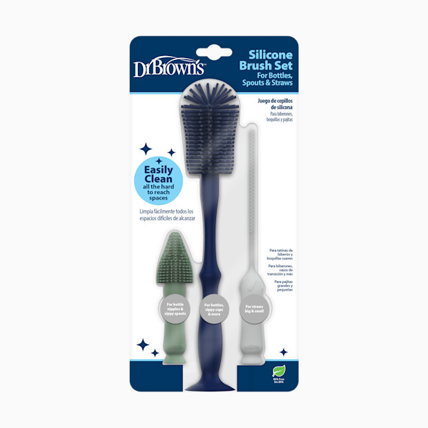 Dr. Brown's Silicone Bottle Brush Set.