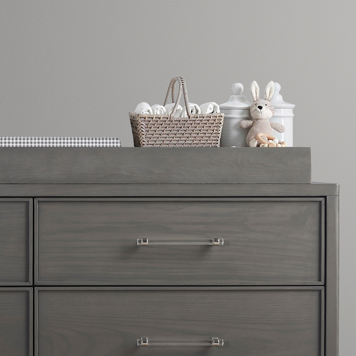 Bellini Vienna Changing Tray - Darkwash Ash.