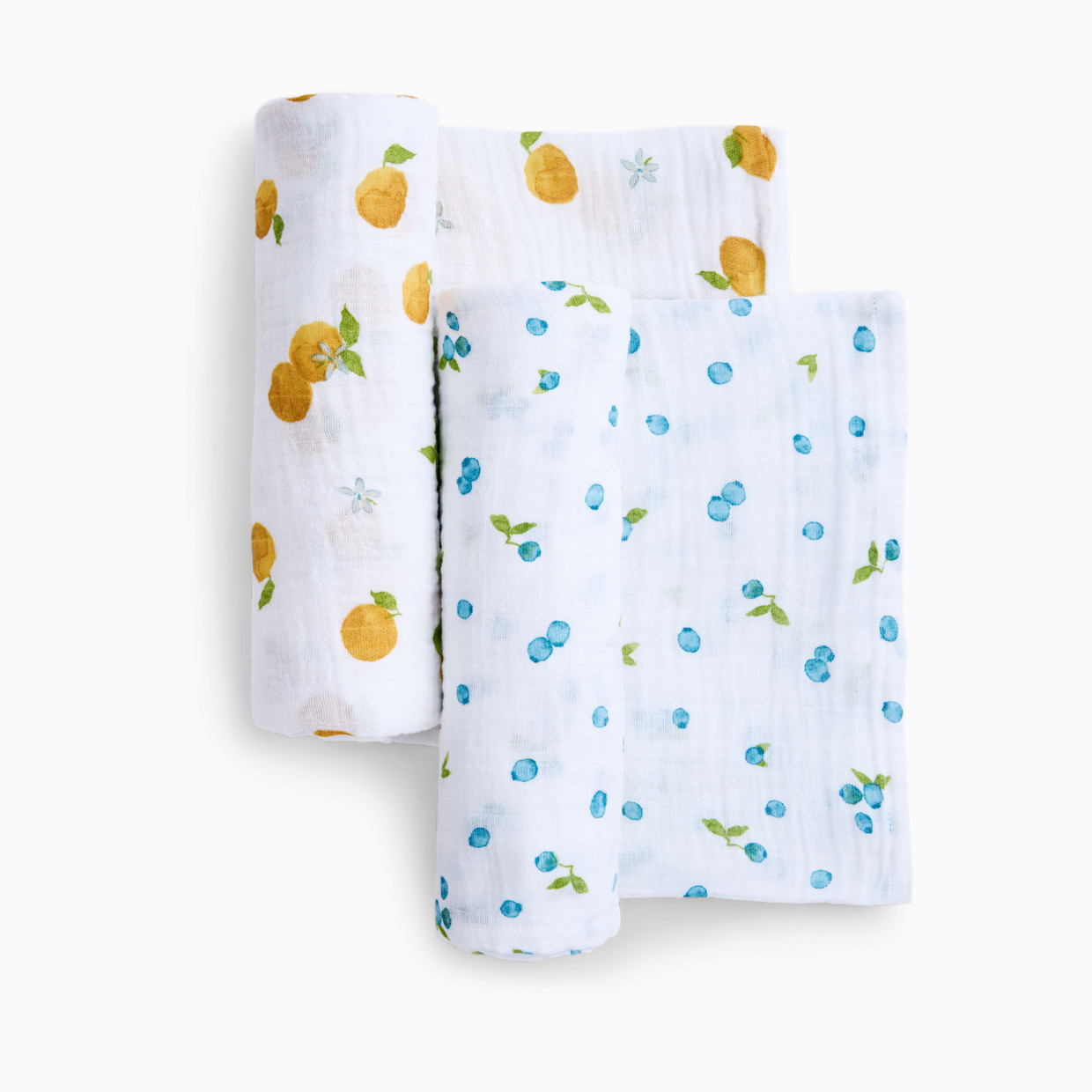 Aden + Anais Organic Cotton Muslin Swaddle Blanket (2 Pack) - Fresh Fruit.