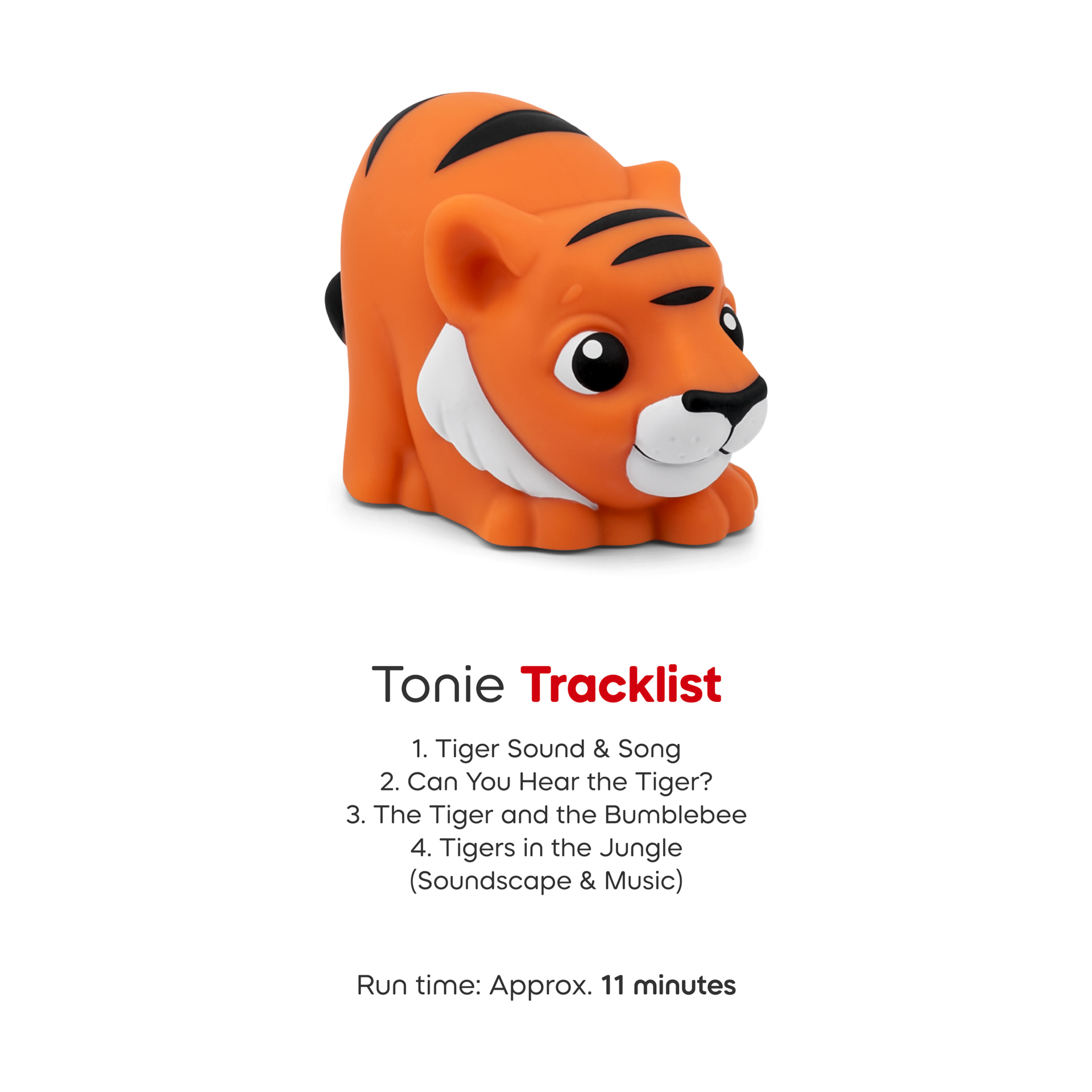 tonies My First Tonies Set, Toddler 1+ - Jungle 3-Pack Set.