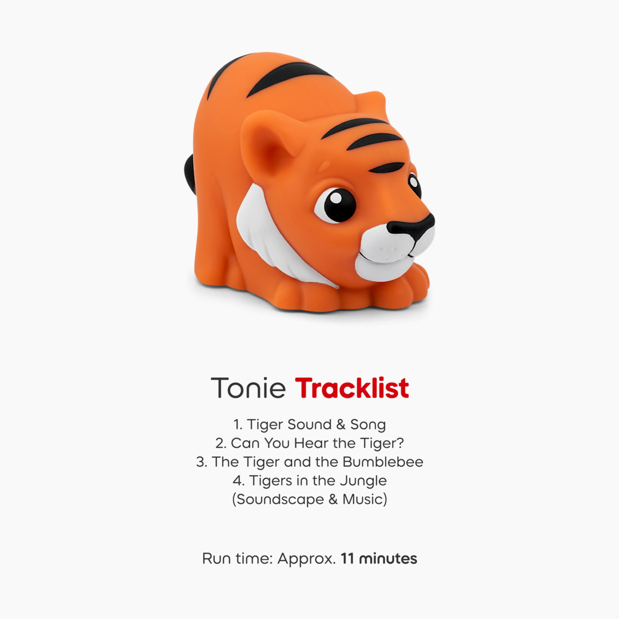 tonies My First Tonies Set, Toddler 1+ - Jungle 3-Pack Set.