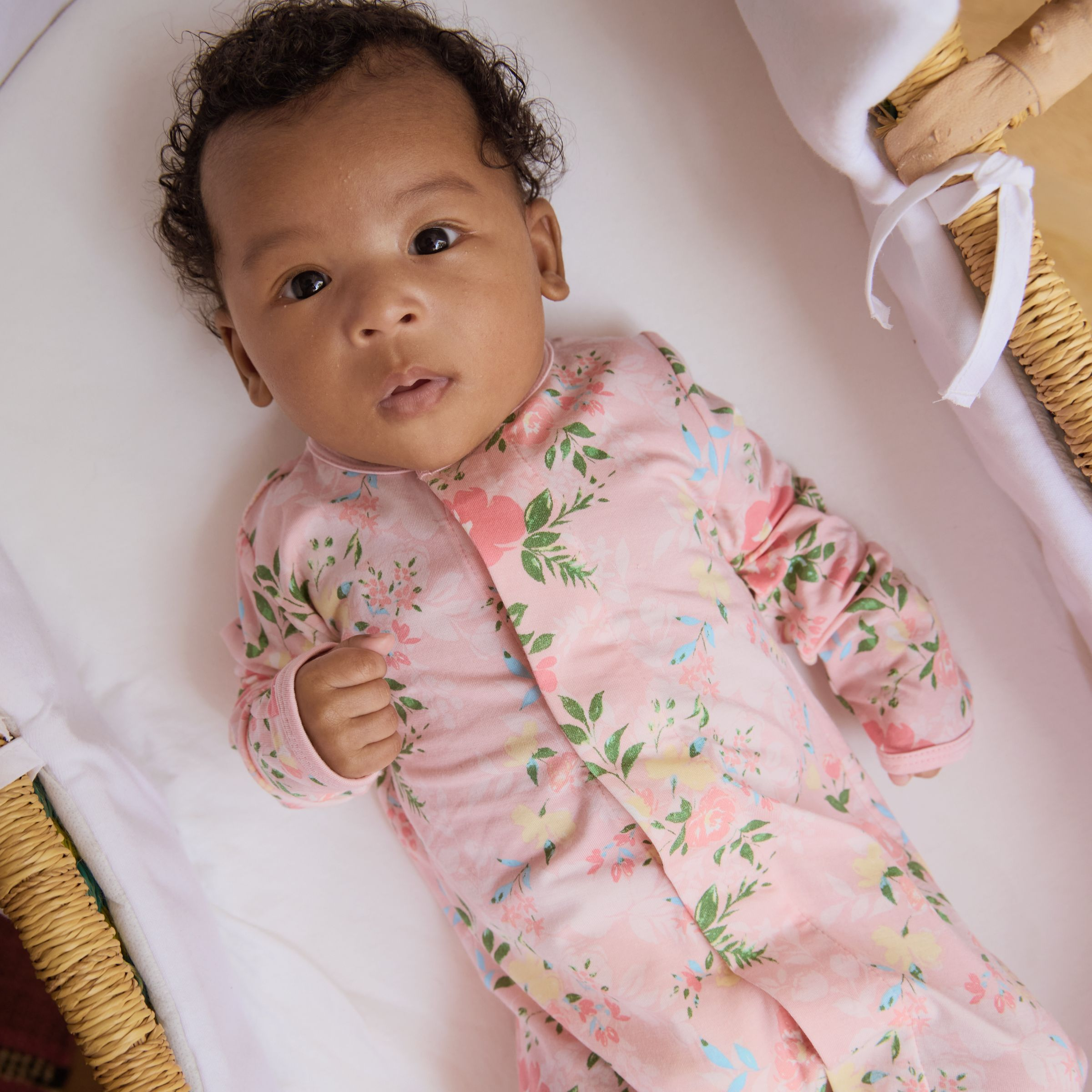 Magnetic Me Modal Magnetic Footie - Ainslee Modal, Newborn.