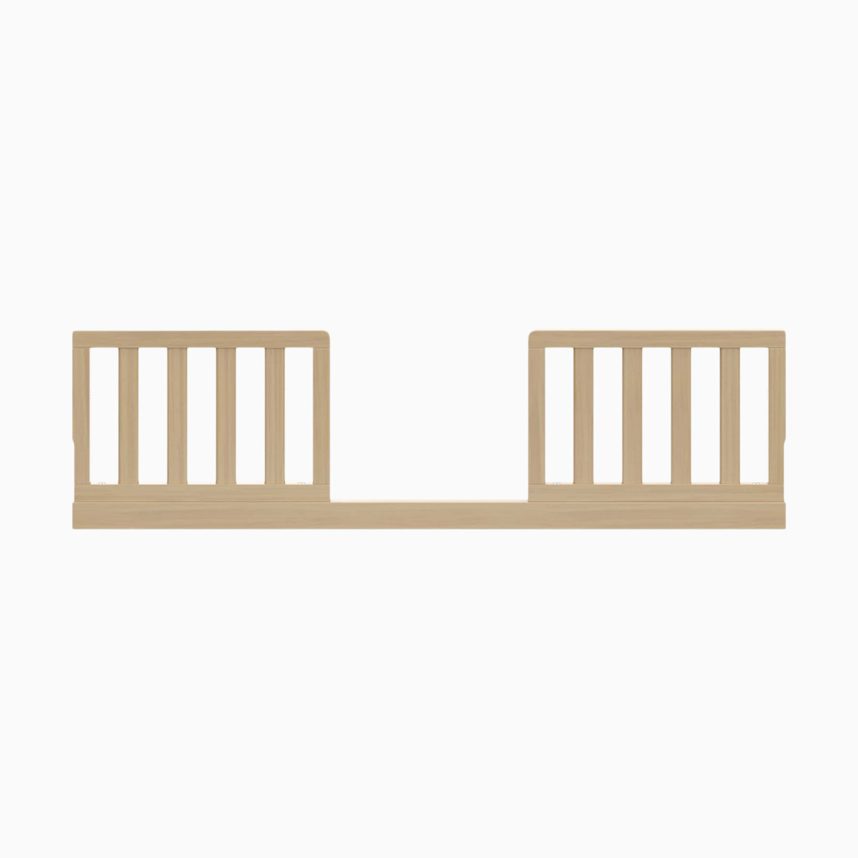 Storkcraft Universal Toddler Safety Guardrail Kit (Slats) - Driftwood.