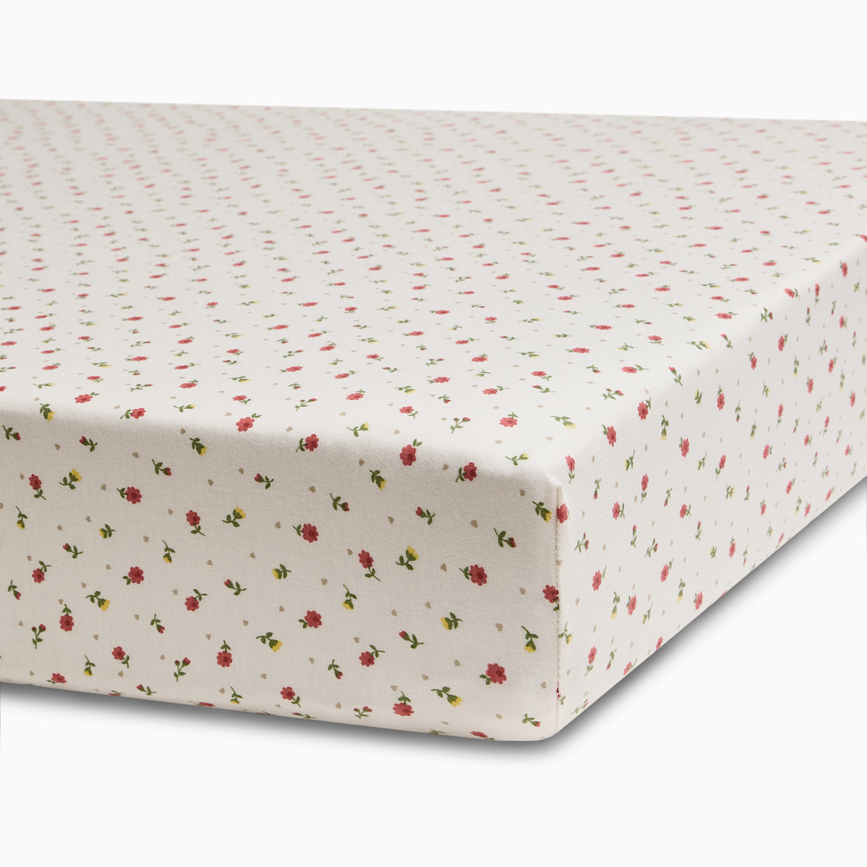 Small Story Organic Cotton Jersey Crib Sheet - Wildflower.