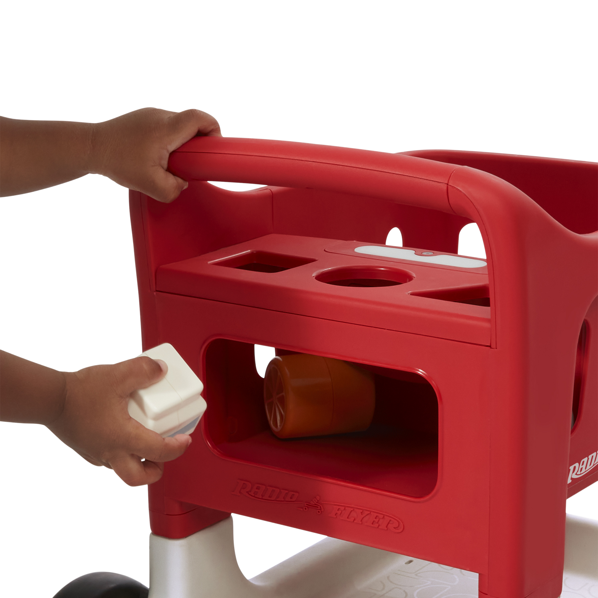 Radio Flyer Scan & Sort Shopping Cart with Lights & Sounds.