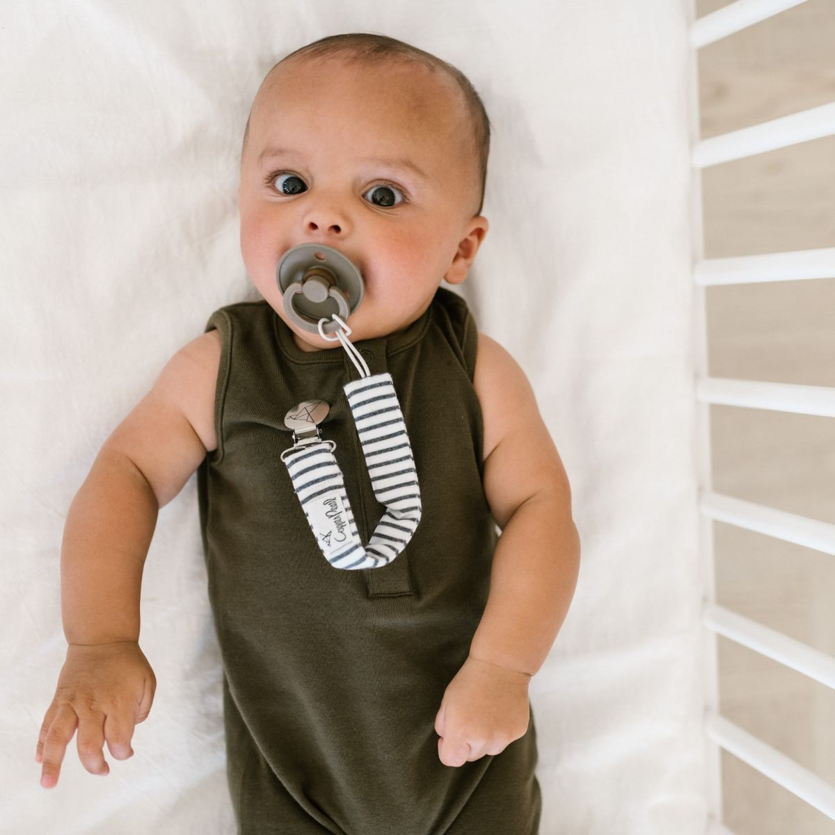 Copper Pearl Binky Clip Set (3 Pack) - Scotland.