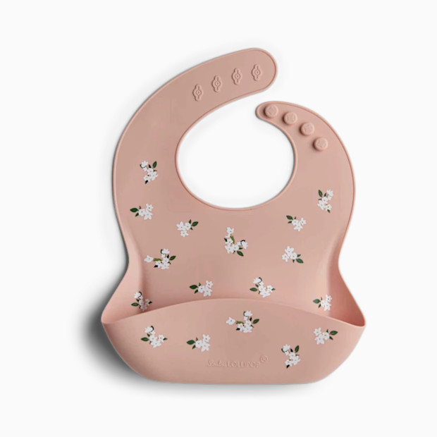 Loulou Lollipop Printed Silicone Bib.