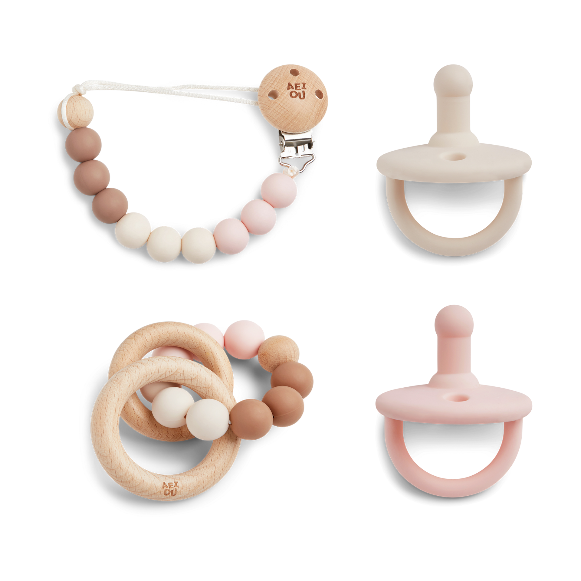 Pacifier Clips & Holders Baby Silicone Pacifier Clips Babylist Shop