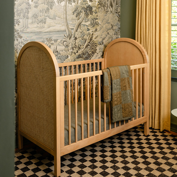 babyletto Bondi 3-in-1 Convertible Crib with Toddler Bed Conversion Kit.