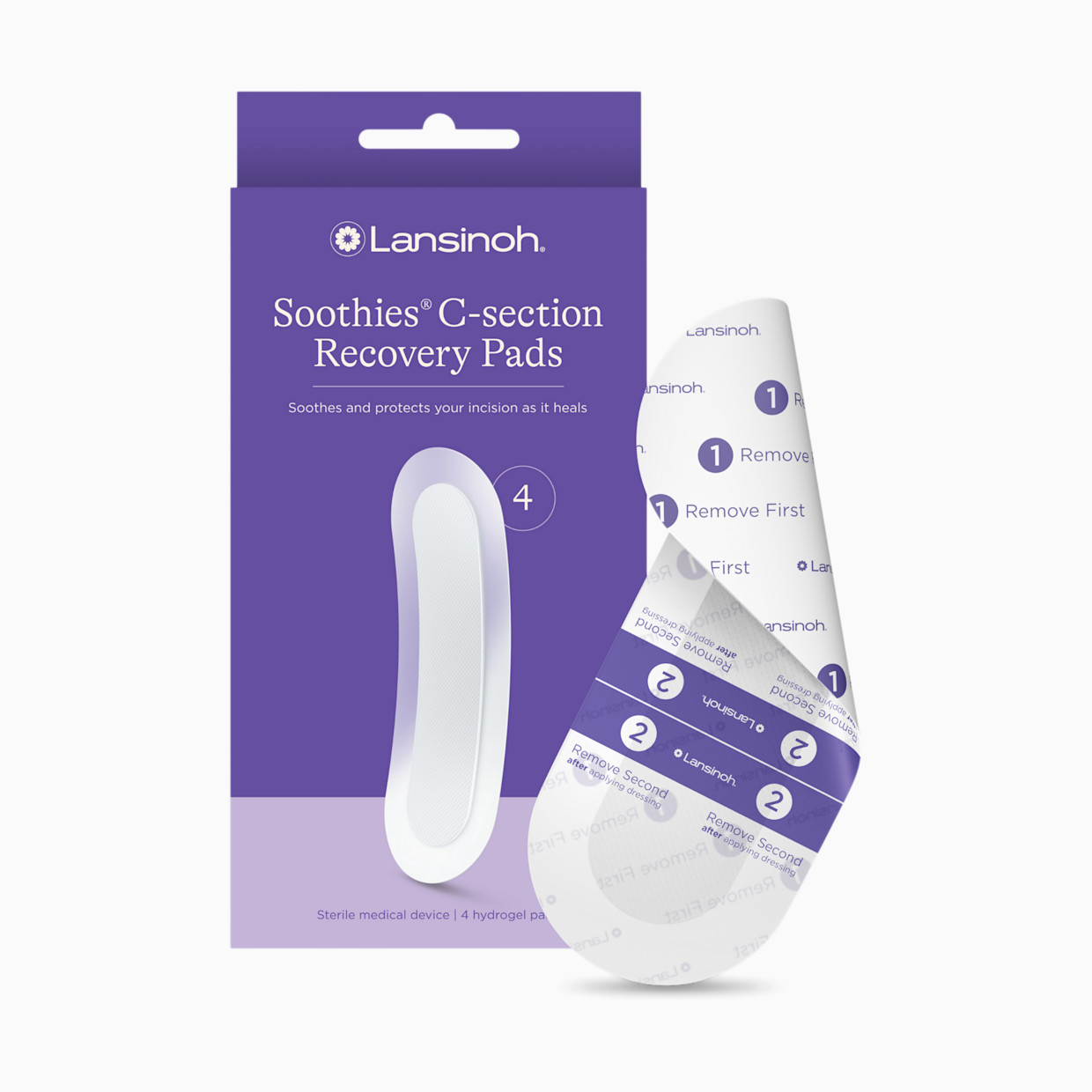 Lansinoh Soothies C-section Recovery Pads.