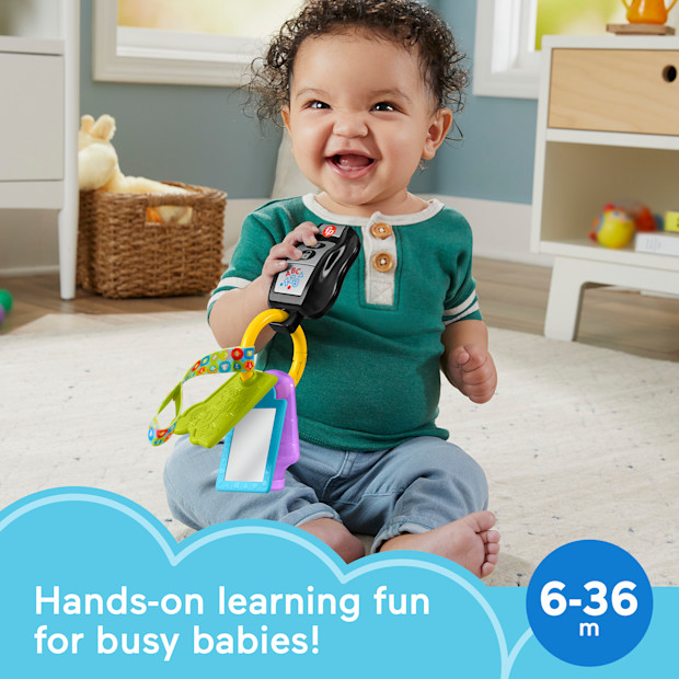 Fisher-Price Laugh & Learn Play & Go Activity Keys.