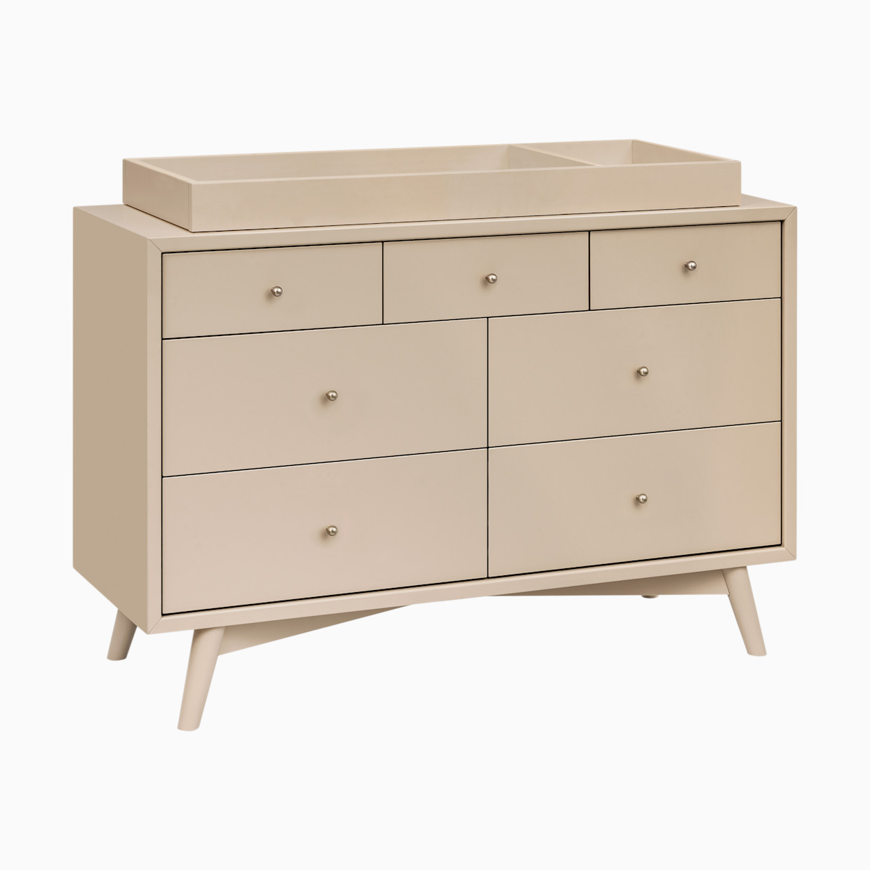 babyletto Universal Wide Removable Changing Tray - Taupe.