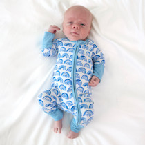 Blue Rainbows Zippy - Little Sleepies