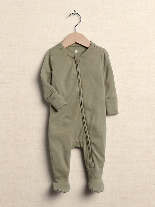 Baby Essentials Supima Footed One Piece - $40.00.