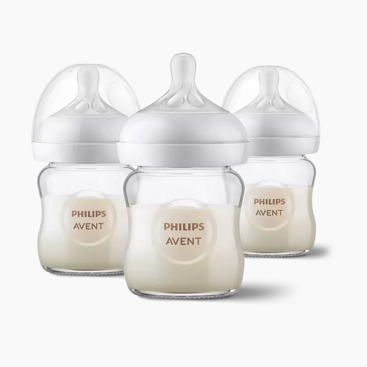 Philips Avent Natural Baby Bottle With Natural Response Nipple Clear 4