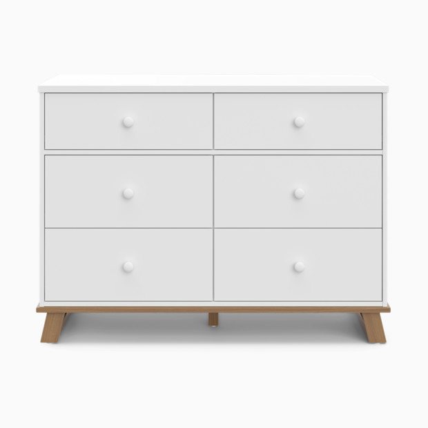 Storkcraft Modern 6 Drawer Dresser.