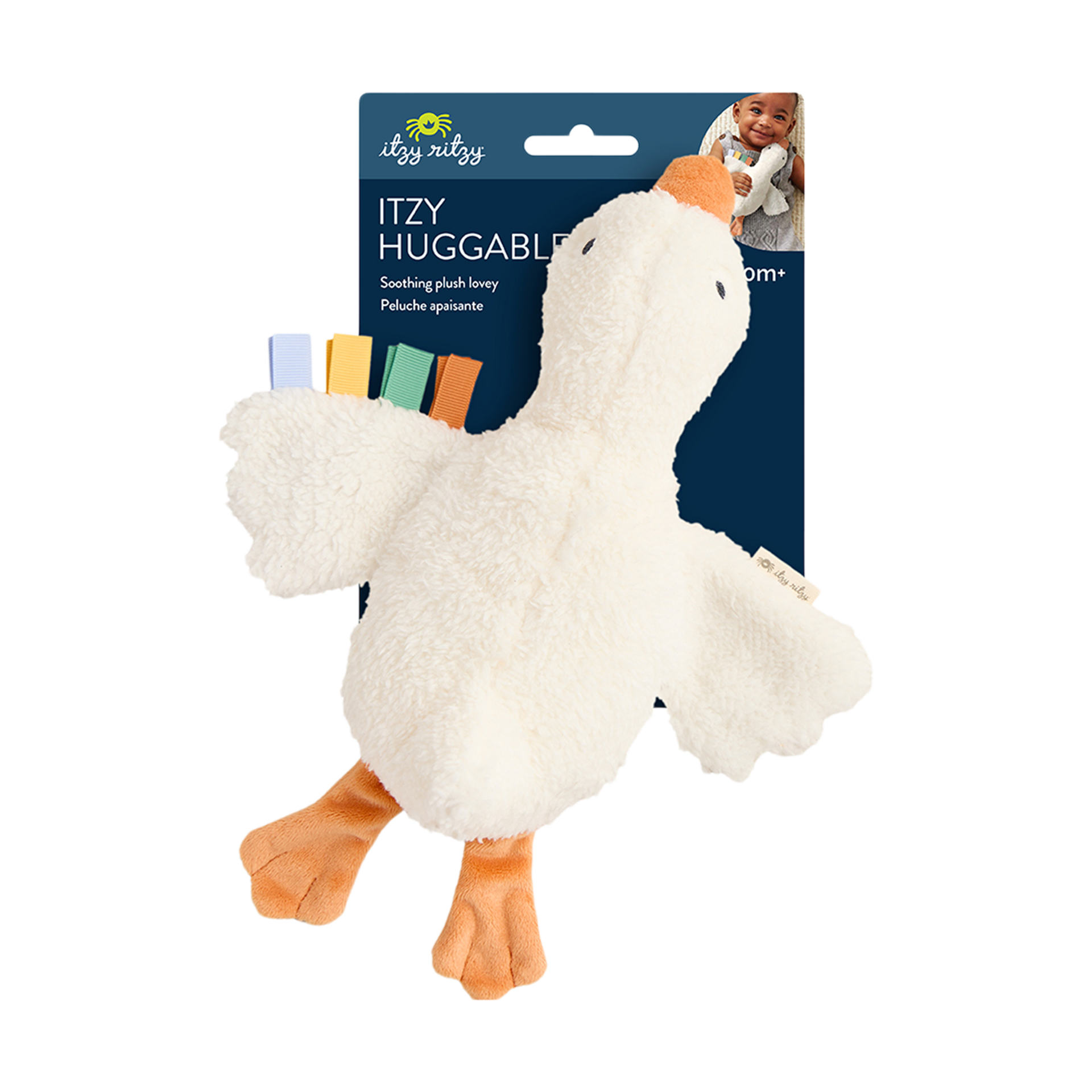 Itzy Ritzy Huggable Soother Goose.