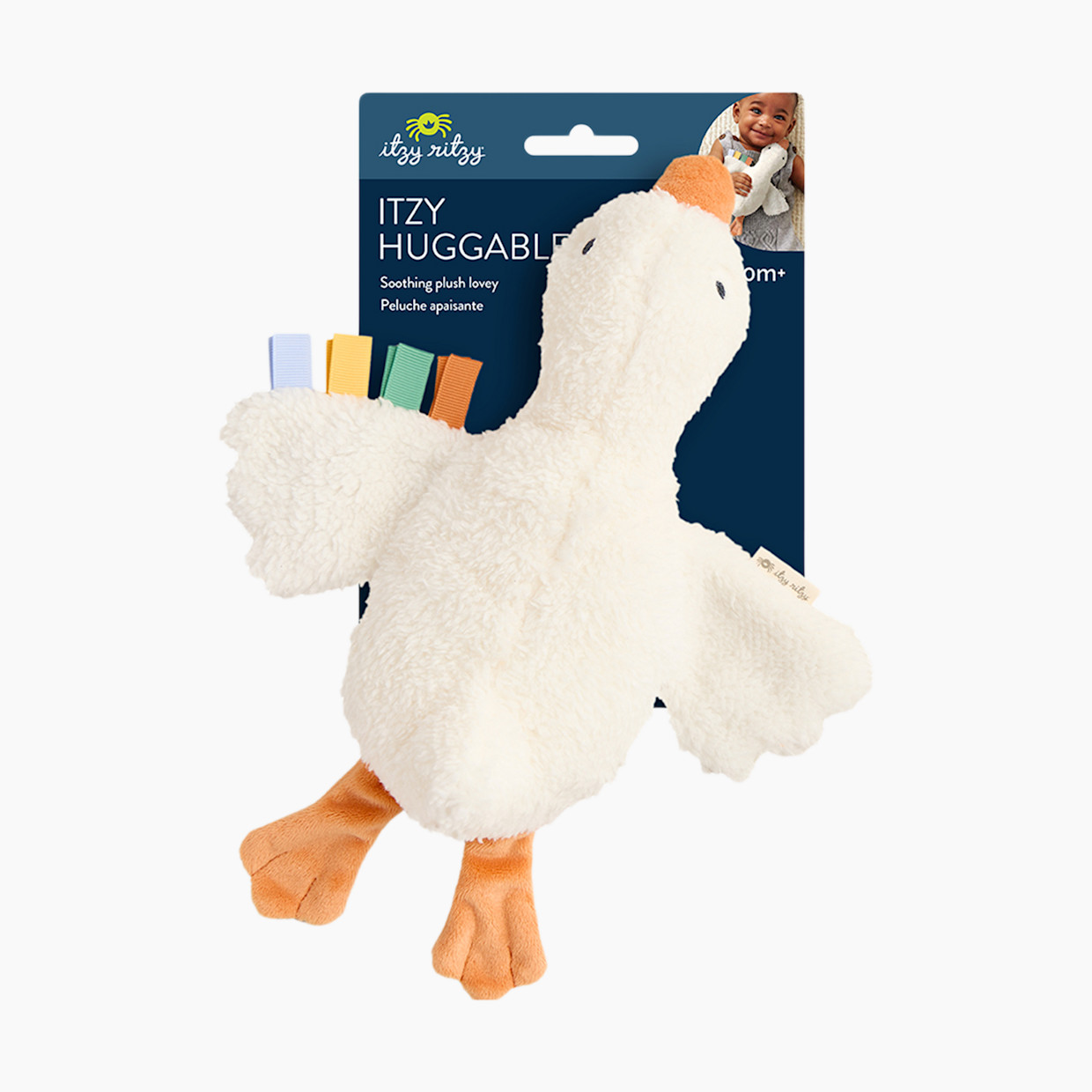 Itzy Ritzy Huggable Soother Goose.