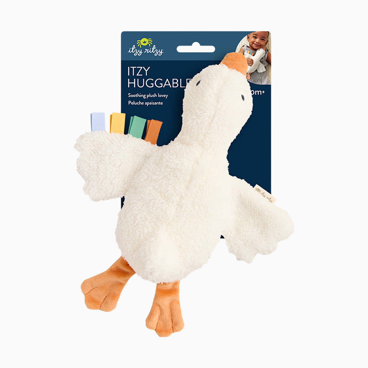 Itzy Ritzy Huggable Soother Goose.