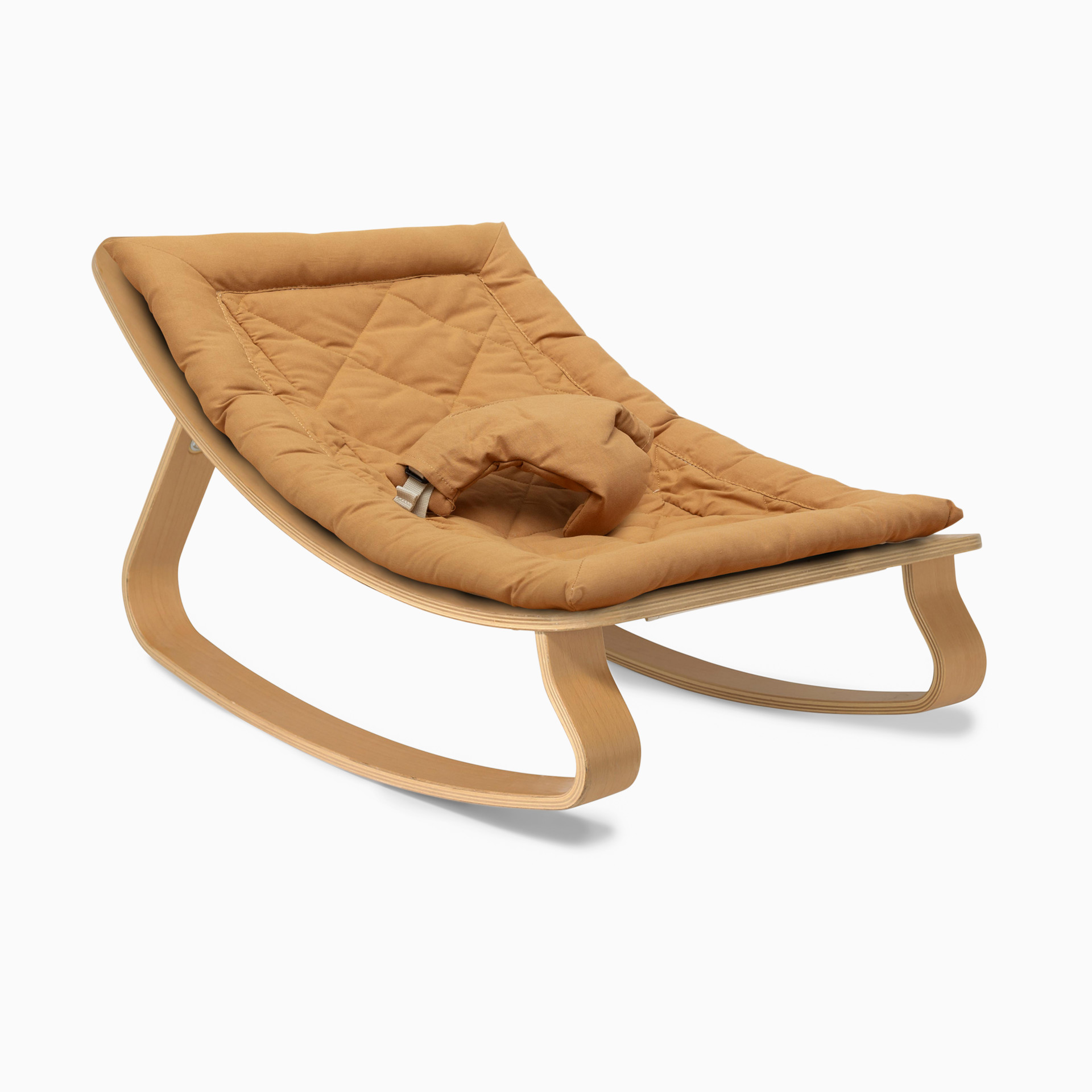 LEVO baby rocker 濃いめのベージュ Charlie Crane LEVO Baby Rocker - Farrow, Beech | Babylist Shop