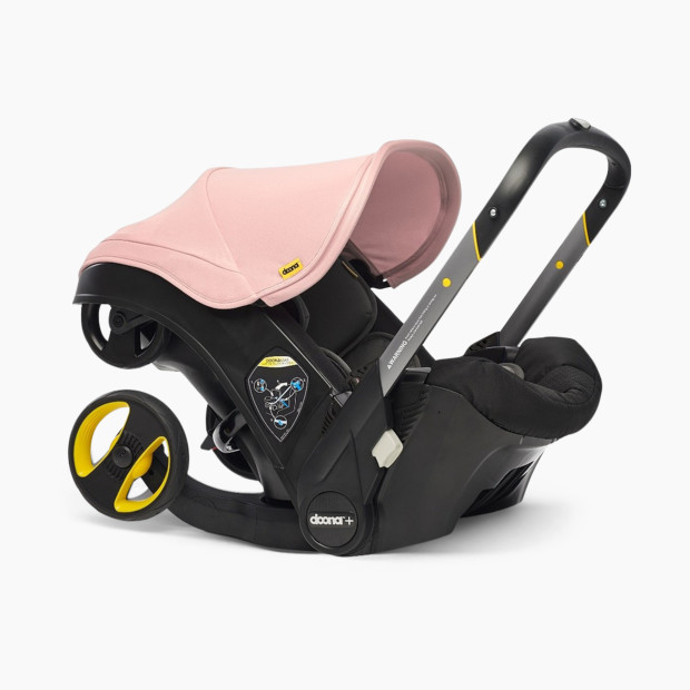 Doona Infant Car Seat & Stroller - Blush Pink.