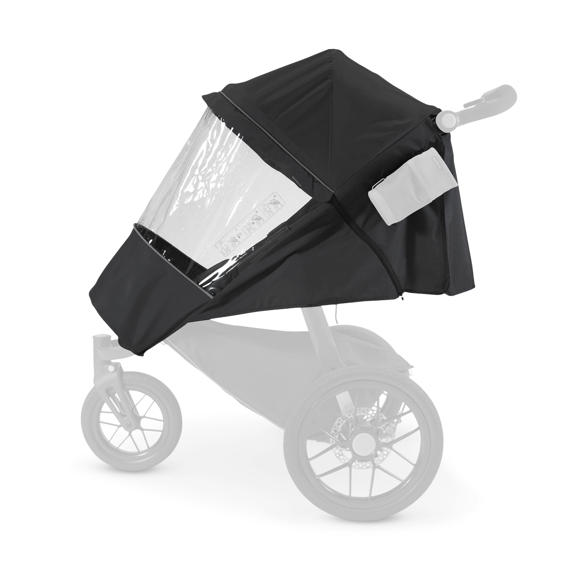UPPAbaby RIDGE Performance Rain Shield.