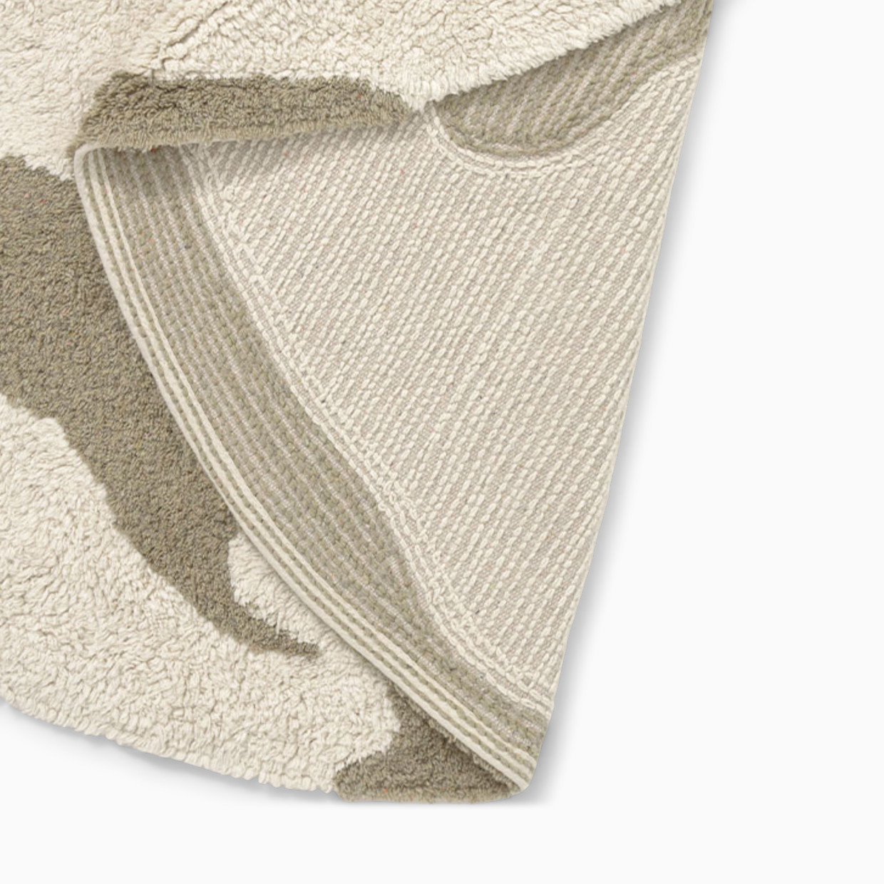 Lorena Canals World Map RugCycled Washable Rug.