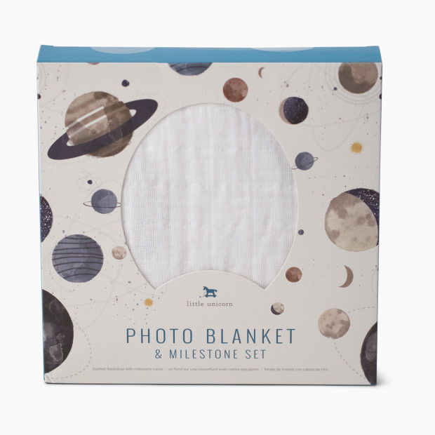 Little Unicorn Photo Blanket & Milestone Set - Planetary.