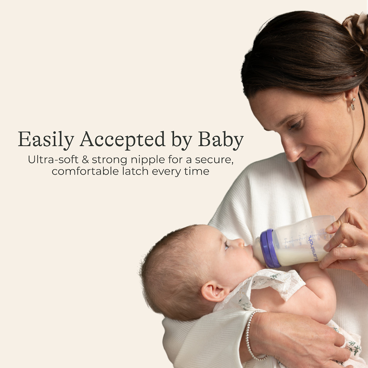 Lansinoh Anti-Colic Baby Bottles - 8 Oz.