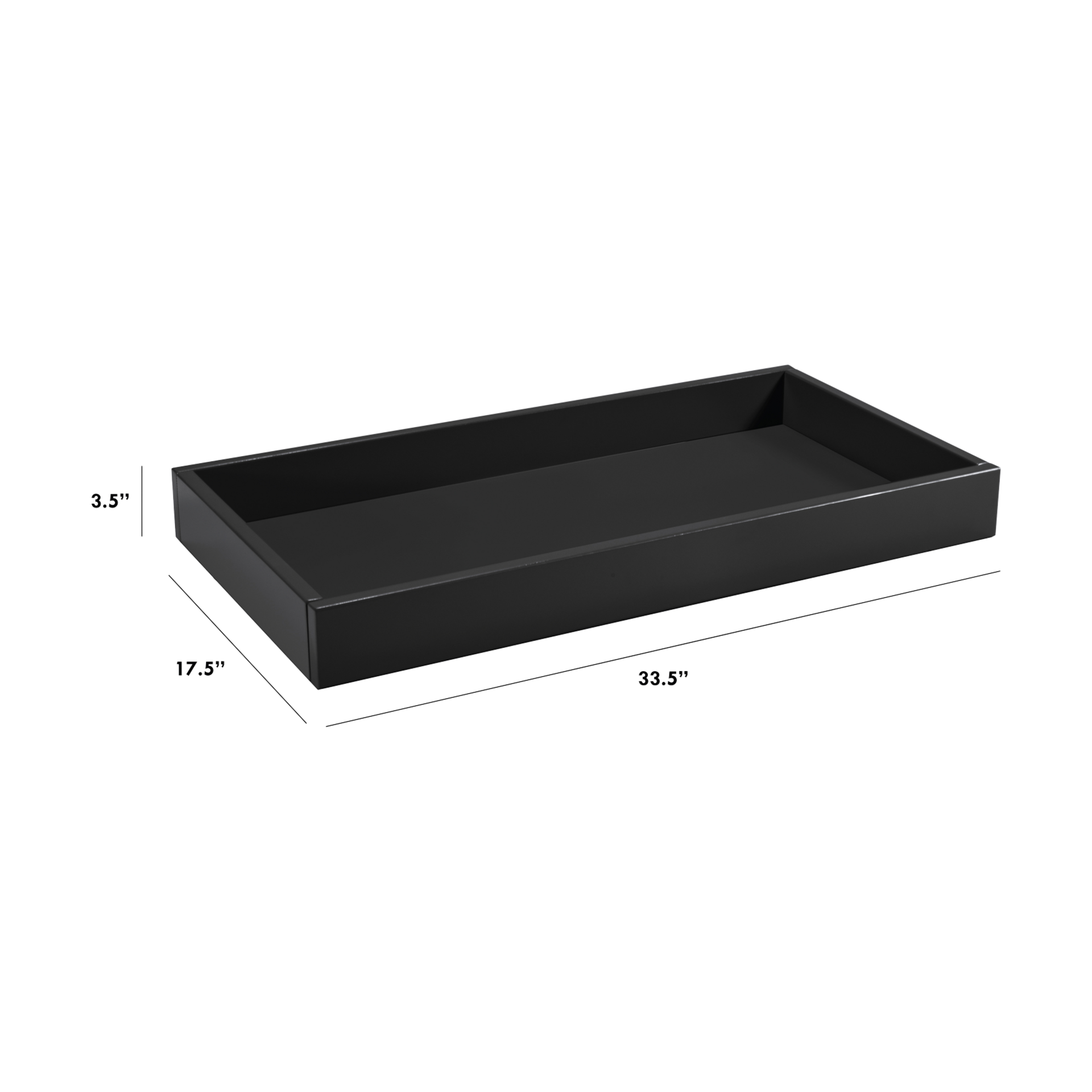 daVinci Universal Removable Changing Tray - Ebony.