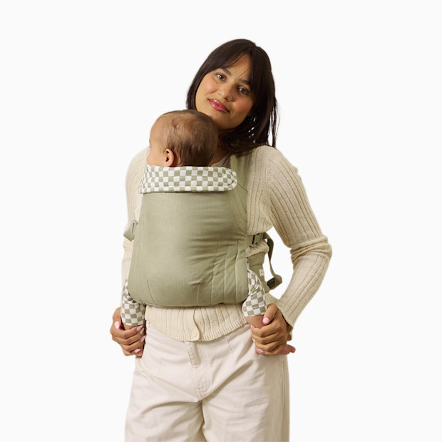 Solly Baby Soft Carrier - Sage Chequer.