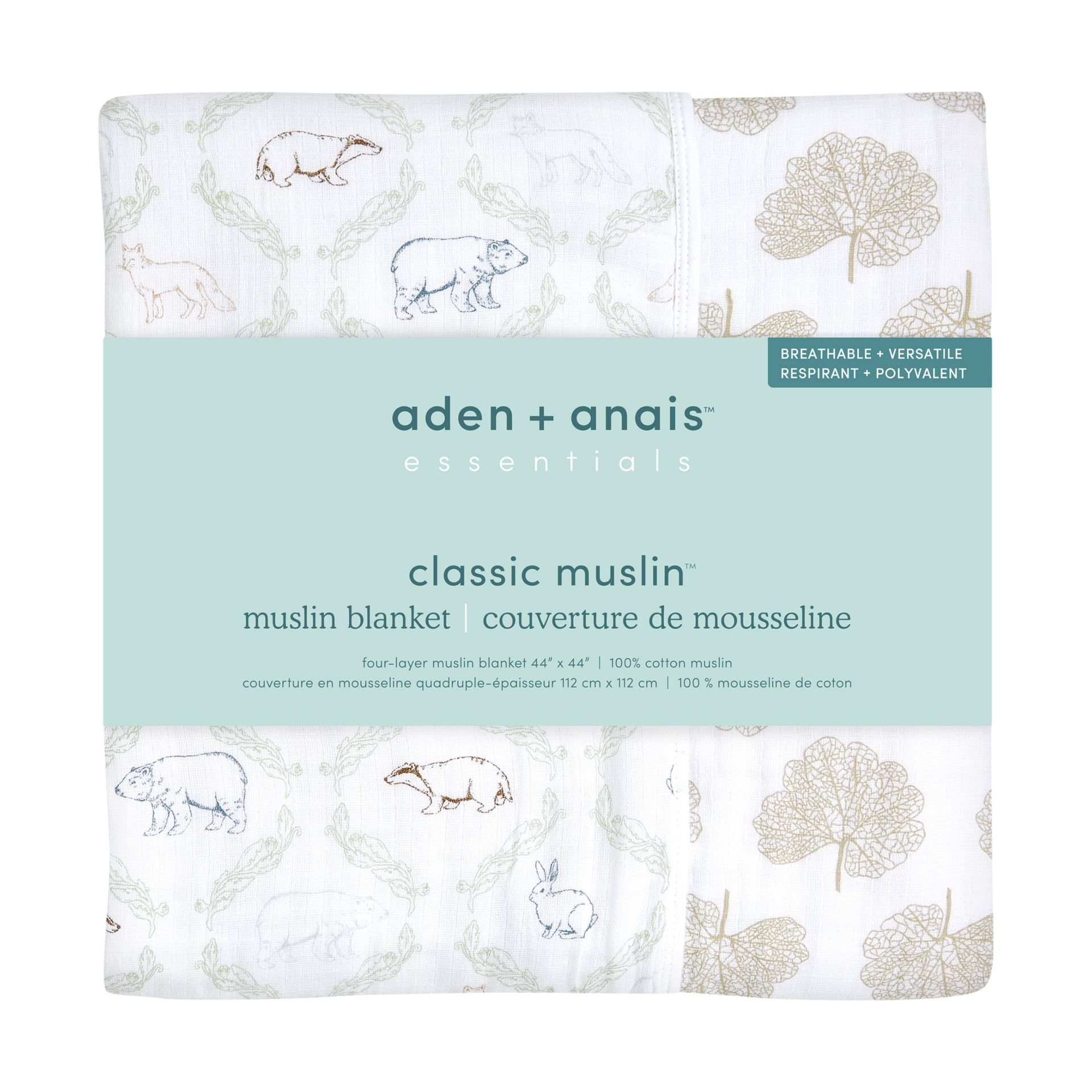 Aden + Anais Essentials Cotton Muslin Dream Blanket Harmony Babylist Shop